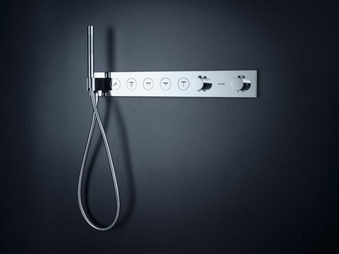 Produktbild Axor Thermostatmodul SELECT 670/90 für 5 Verbraucher Unterputz chrom