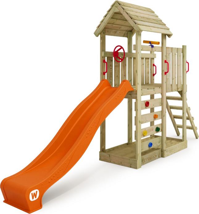 Image du produit Wickey Spielturm JoyFlyer mit Holzdach