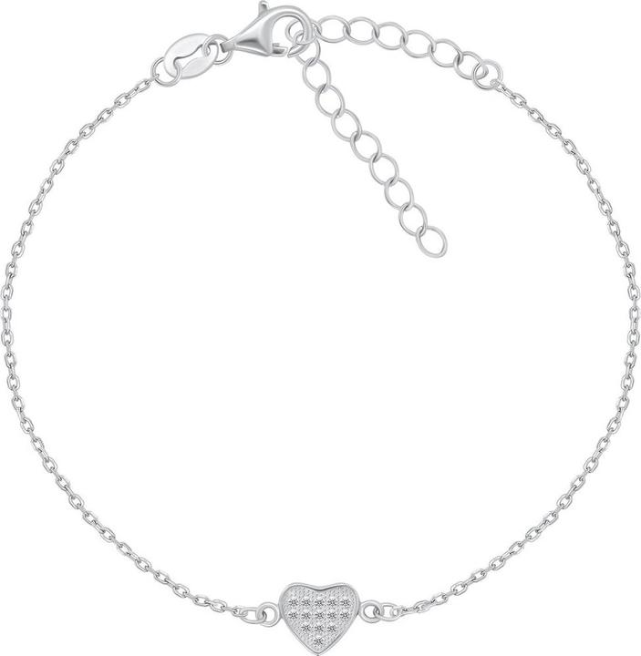 Immagine prodotto Brilio Argento - Bracciale romantico a cuore in argento BR18W