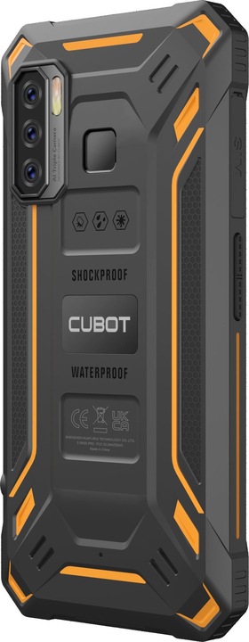 Produktbild Cubot KINGKONG 5 (Dual Sim - 6.088", 32 GB, 4 GO RAM) Orange (32 GB, Schwarz, Orange, 6.08", Dual SIM, 48 Mpx, 4G)