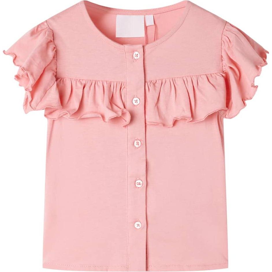 VidaXL, Jungen, Shirt, Lys, Rosa, (116)