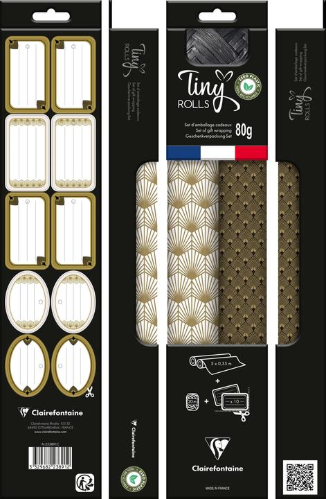 Produktbild Clairefontaine Tiny Rolls Set (Geschenkpapier, 1 x)
