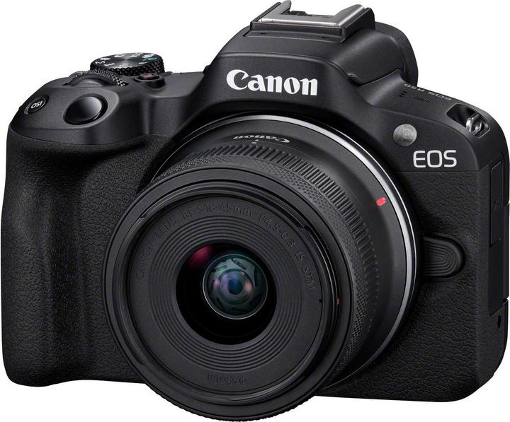Produktbild Canon EOS R50 Kit (EU) (18 - 45 mm, 24.20 Mpx, APS-C / DX)