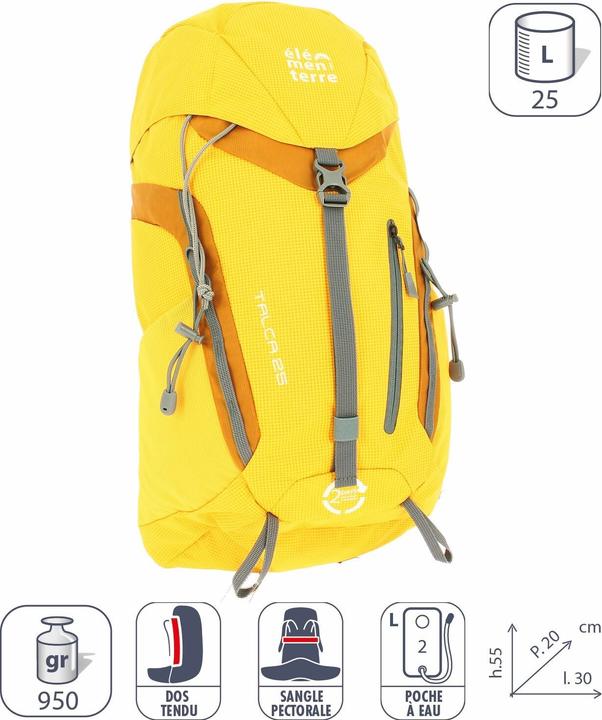 Elementerre talca 25 l backpack (25 l)