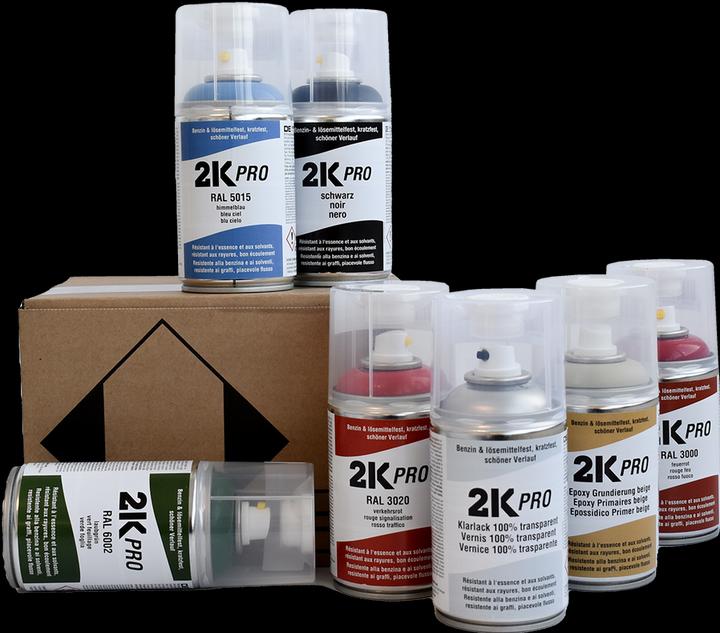 Produktbild 2K Pro 2K Klarlack (Klarlacktransparent, 0.25 l)