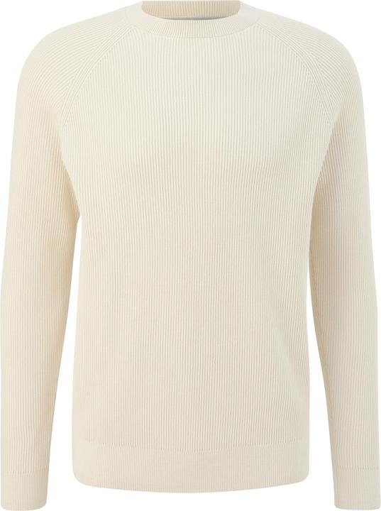 Produktbild s.Oliver Strickpullover Strickpullover mit Rippstruktur (XXL)