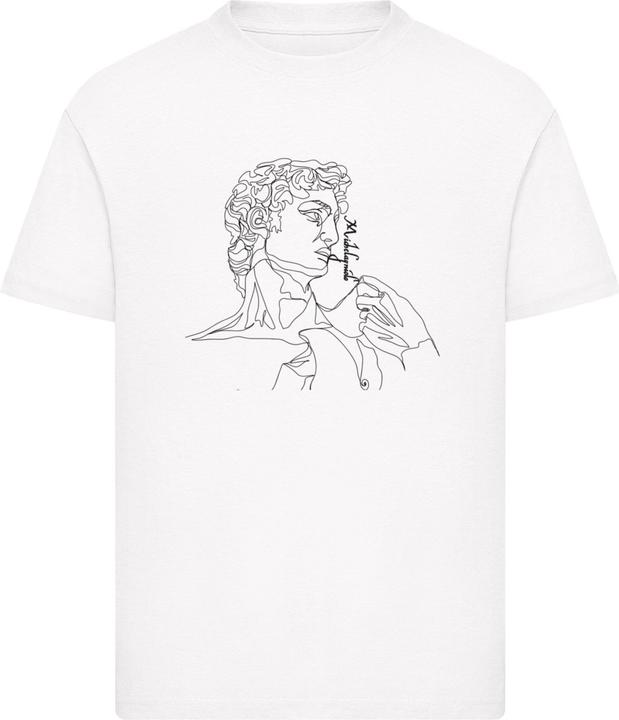Produktbild Merchcode Kids APOH - Michelangelo Lines Basic T-Shirt - 198995 (110, 116)