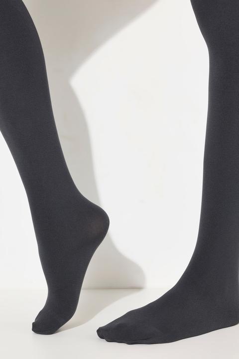 Produktbild Ulla Popken Thermo-Strumpfhose, warm, blickdicht