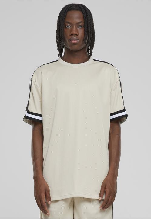 Produktbild Urban Classics Oversized Stripes Mesh Tee - 5280 (S)