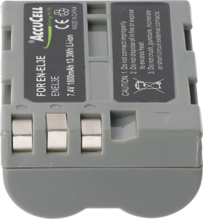 Produktbild AccuCell Akku passend für Nikon D50 (Akku)