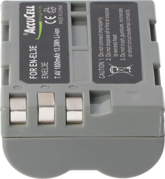 Actual product image AccuCell Battery suitable for Nikon D50 (Rechargeable battery)