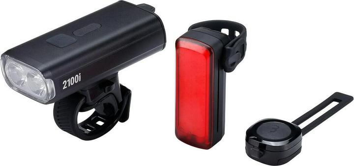 BBB Lichtset StrikeDuo 2100i + BLS-168 (2100 lm, 80 lm)