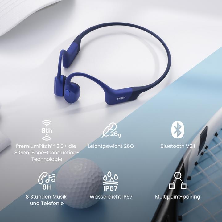 Actual product image Shokz OpenRun Mini (No noise cancellation, 8 h, Wireless)