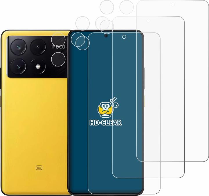 Immagine prodotto BROTECT Pellicola Trasparente (6 pz., Xiaomi Poco X6 Pro)