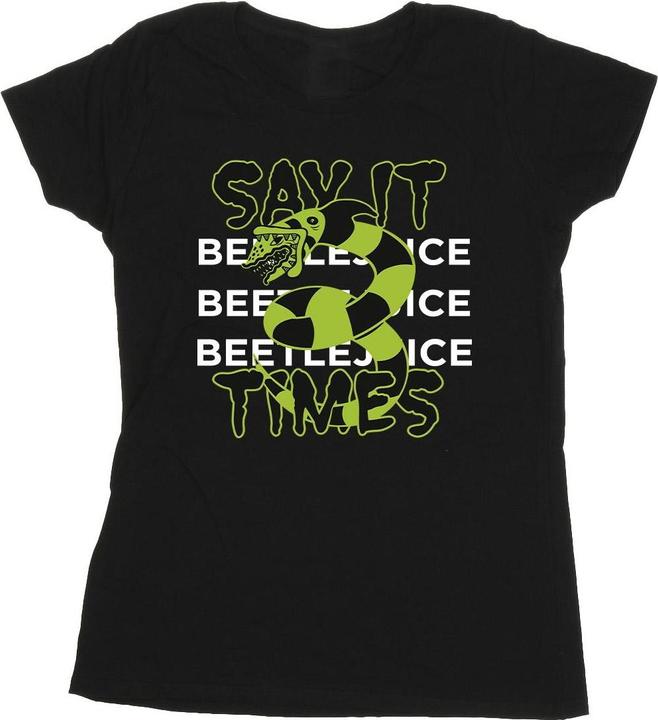 Produktbild Beetlejuice Say It 3 Times TShirt (S)