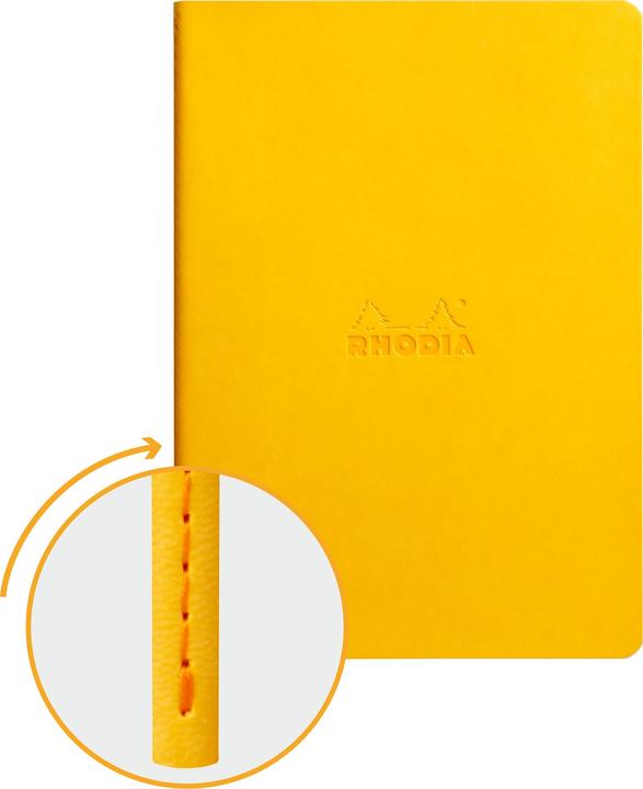 Image du produit Rhodia Carnets et cahiers Rhodiarama (A5, Blanc, Couverture rigide)