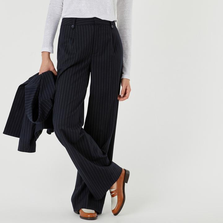Produktbild La Redoute Collections Nadelstreifen-Hose (48)