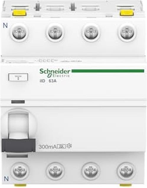 Actual product image Schneider Electric Acti9 iID RCCB 4Pole 63A 300ma Type A