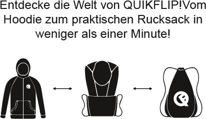 Immagine prodotto Quikflip Giacca con cappuccio Felpa con cappuccio (XS)