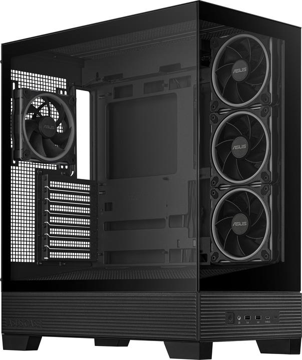 Actual product image ASUS A31 Plus Tg Argb Black (ATX, Mini-ITX, mATX)