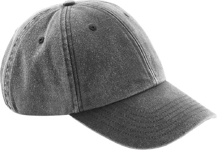 Produktbild Beechfield Vintage Denimlook Kappe (2 Stückpackung) (One Size)