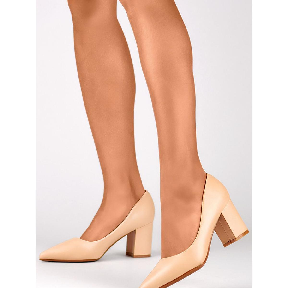 Primo, Damen, Pumps, Pumps mit Absatz, Beige, (40)
