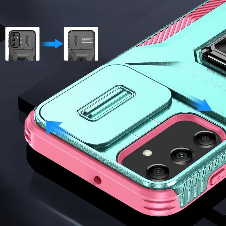 Actual product image Cover-Discount Galaxy A25 5G - Armor Case with kickstand (Samsung Galaxy A25 5G)