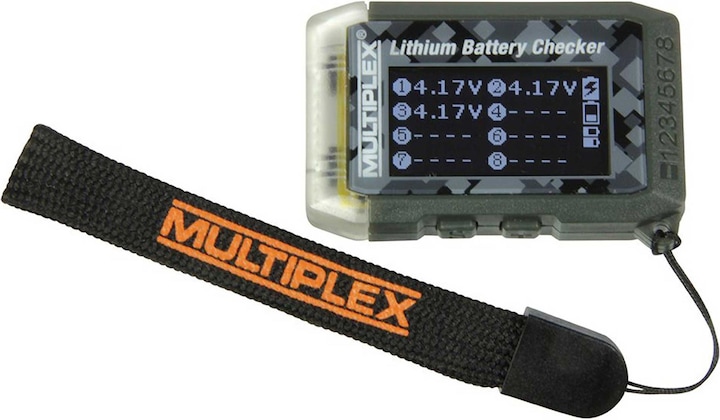 Produktbild Multiplex Lithium Battery Checker und Modellfinder