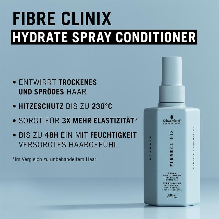 Produktbild Schwarzkopf Fibre Clinix - Hydrate Spray Conditioner (200 ml)