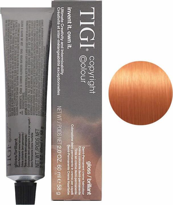 Tigi Colour Gloss Semi-Permanent Hair Dye 744 Medium Blonde Copper Intensive 60 ml (744)