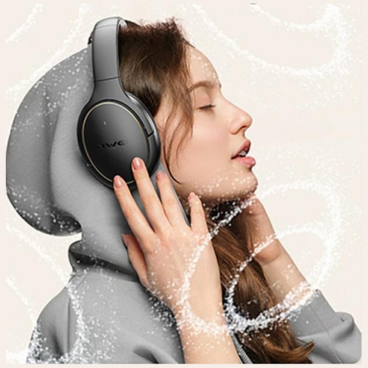 Actual product image Awei over-ear Bluetooth headphones AT20 white (65 h, Wireless)