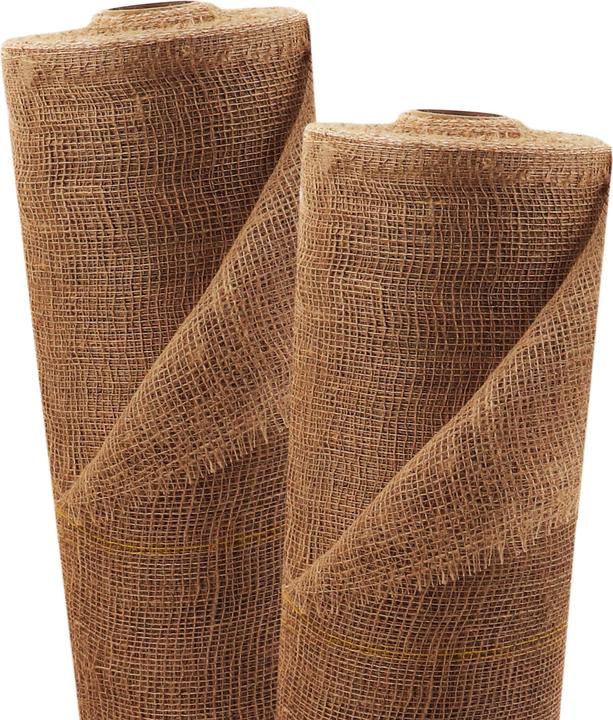 Immagine prodotto Aquagart 50m x 1m Jutegewebe 105g/m² Jutematte Gartenjute Jute Stoff Sackleinen Juteband