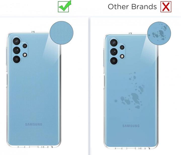 Actual product image Screenguard Samsung Galaxy A32 5G Flexible TPU Clear Case (Samsung Galaxy A32 5G)
