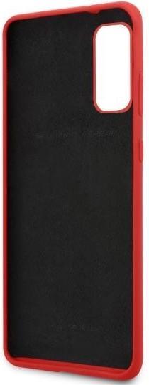 Produktbild Ferrari Hardcase FESSIHCS62RE S20 G980 czerwony/red Silicone (Samsung Galaxy S20)