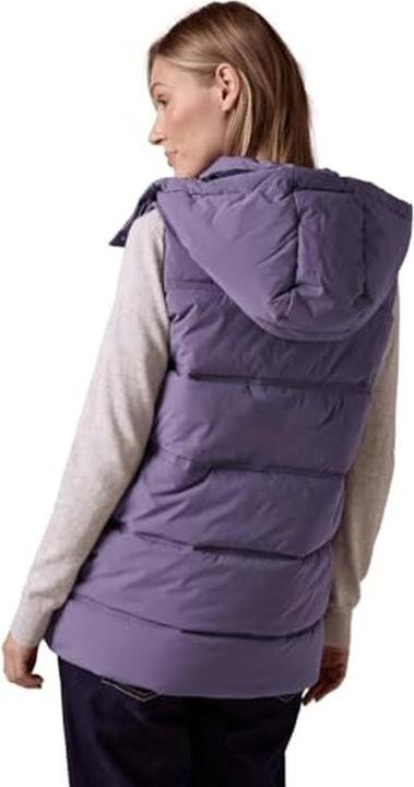 Productafbeelding Cecil Gewatteertes Damen-Vest mit abnehmbarer Kapuze, seitlichen Taschen und Reissverschluss (XL)