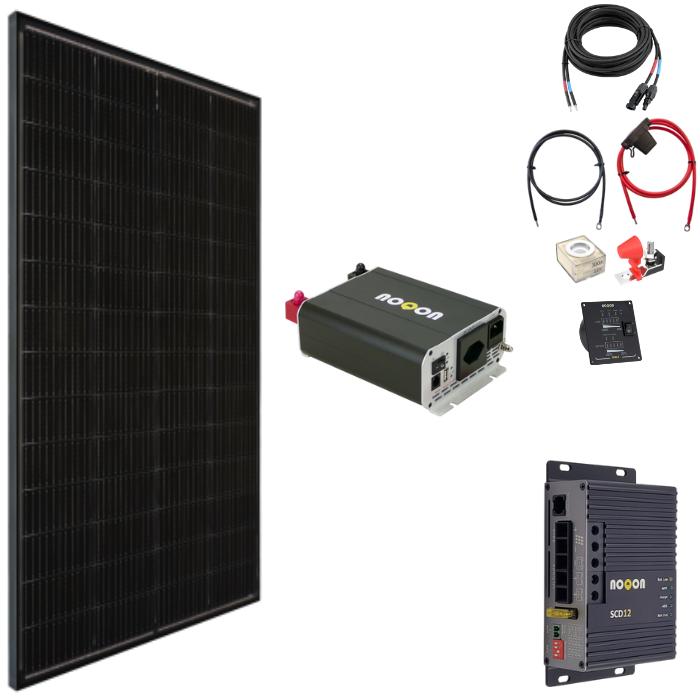 Noqon Solaranlage Komplett-Set EXTRA SMALL - ohne Batterie