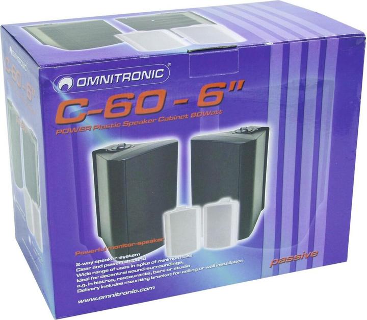 Produktbild Omnitronic C-60 (Passiv, 1x 50 W)