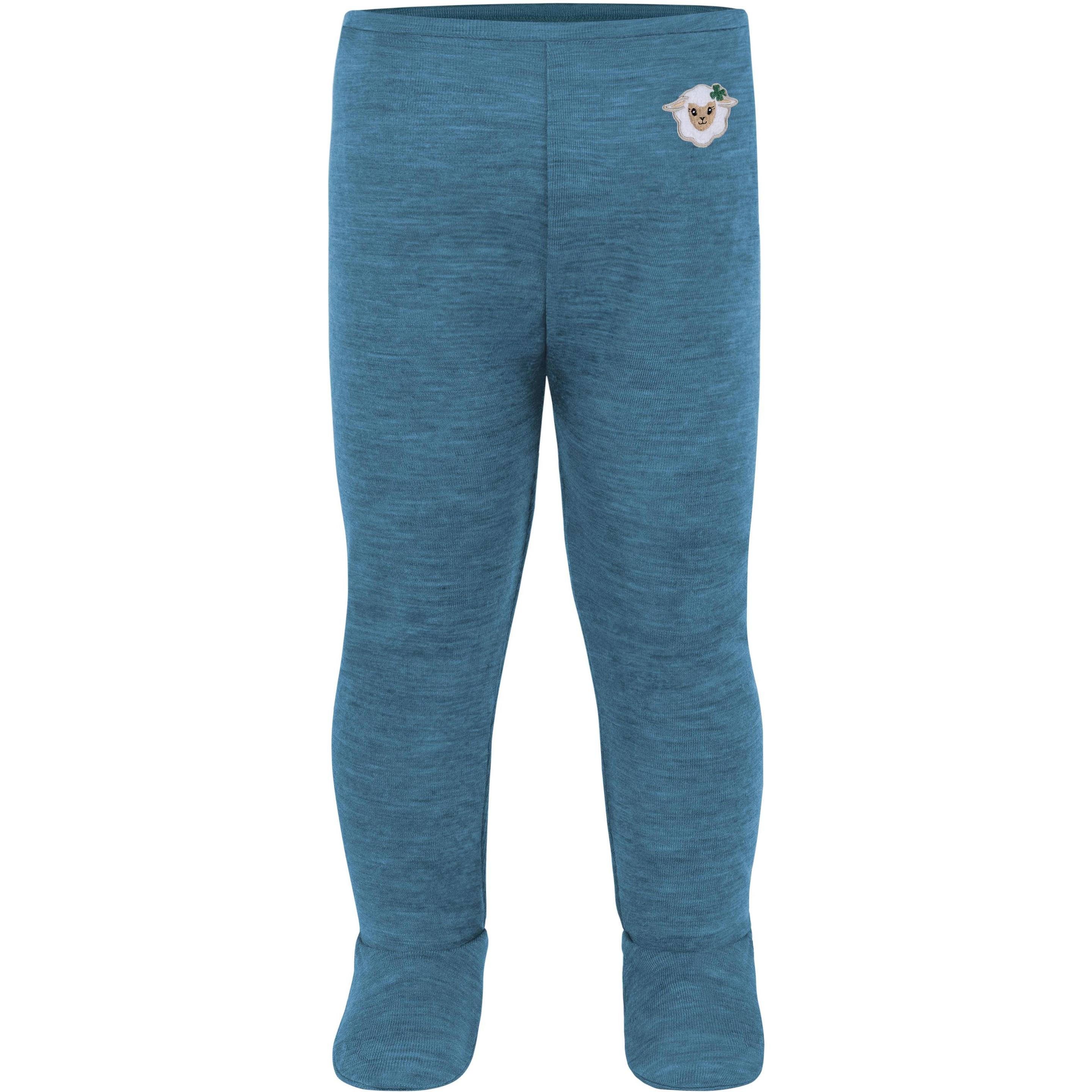 Normani, Herren, Body, Baby Merino Set Wollpullover und Unterhose - 9573, Blau, (68)