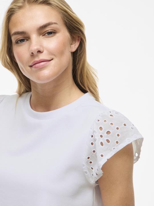 Image du produit Vila Rundhals Oberteil mit kurzen Ärmeln (S)