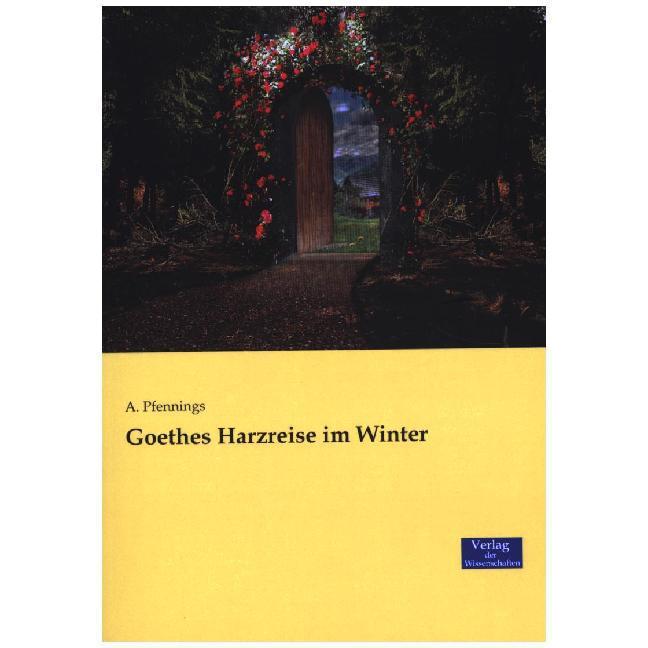 Goethes Harzreise im Winter, Fachbücher von A. Pfennings