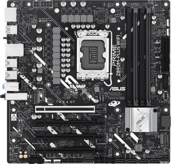 Produktbild ASUS PRIME Z890M-PLUS WIFI (LGA 1851, Intel Z890, mATX)