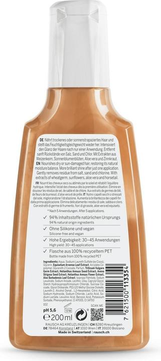 Produktbild Rausch After-Sun-Shampoo mit Weizenkeim (200 ml, Flüssiges Shampoo)
