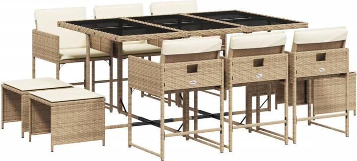 Produktbild vidaXL Garten Essgruppe (165 x 106 x 73 cm)