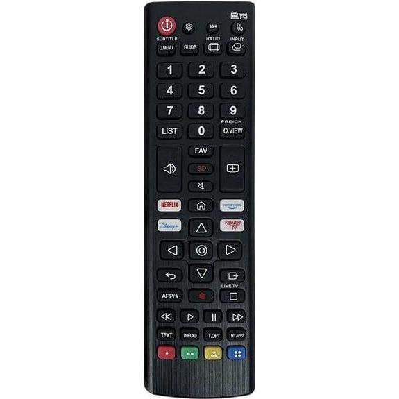 Podspeakers REMOTE CONTROL FITS LG TV P019805 (Telecomando specifico per il dispositivo, Infrarossi), Telecomando, Nero