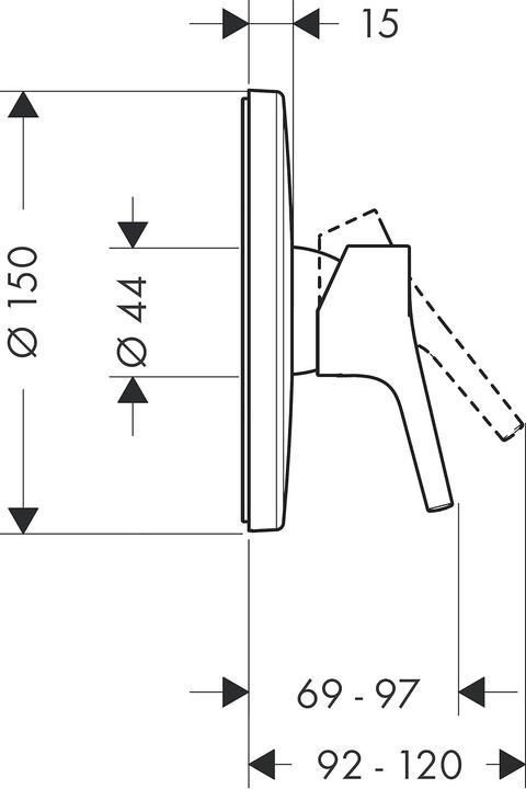 Produktbild hansgrohe Talis S Chrom