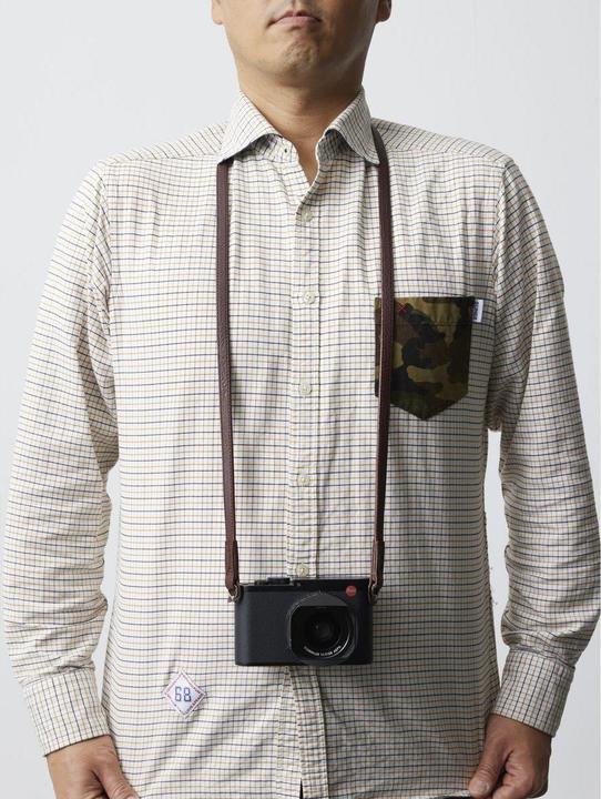 Actual product image Artisan & Artist ACAM-280L Leather Camera Strap (L)