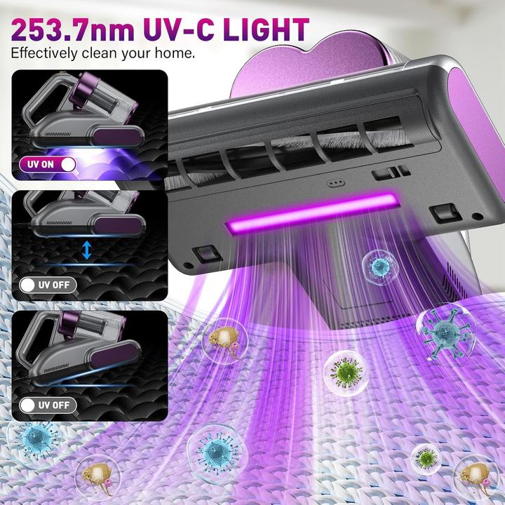 Produktbild Rwsrw Milbensauger mit UV-Licht und Ultraschall