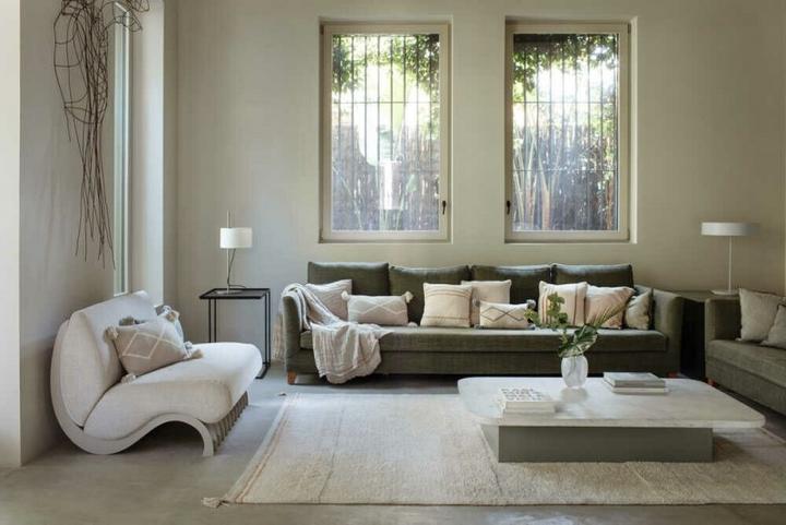 Actual product image Lorena Canals Carpet Bloom Natural (200 x 300 cm)