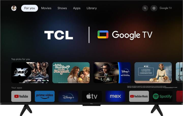 Image du produit TCL 50P755 (50", LED, 4K, 2024)