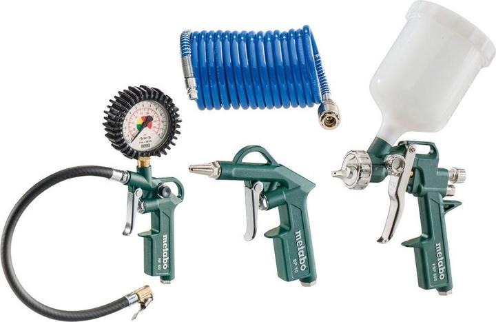 Actual product image Metabo Compressed air tool set